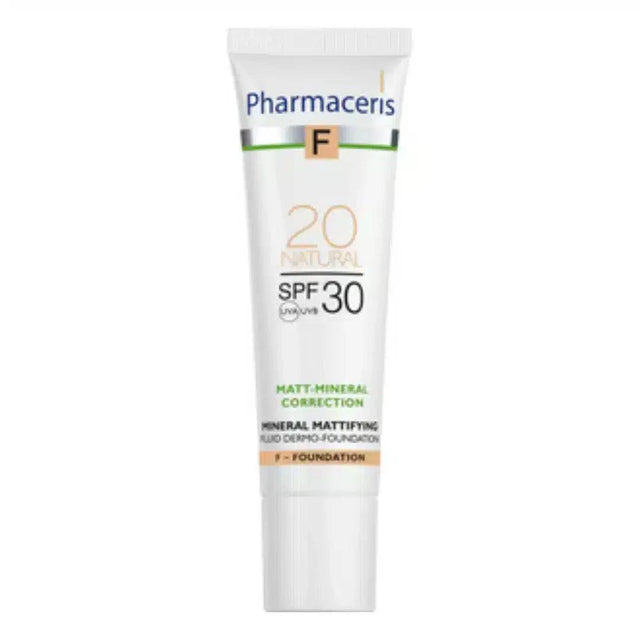 PHARMACERIS SPF 30 FOUNDATION NATURAL 20 (30 ML)