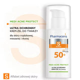 PHARMACERIS SPF 50+ MEDI ACNE PROTECT 50 ML