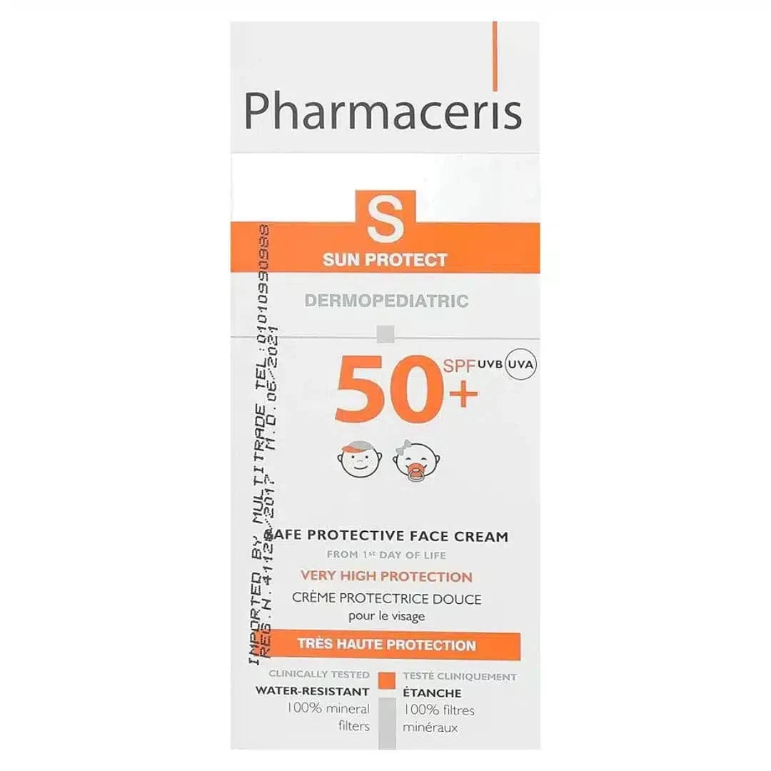 PHARMACERIS SPF 50+ SAFE PROTECTIVE CREAM FOR BABIES