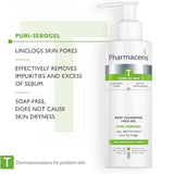 PPHARMACERIS T Puri-Sebogel Deep Cleansing Face Gel (200ml)