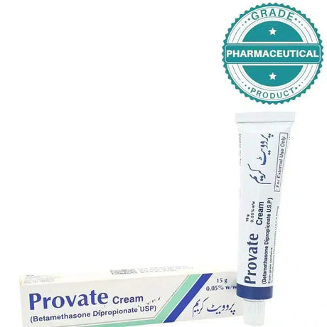 PROVATE CREAM (BETAMETHASONE DIPROPIONATE USP) 15gram - dermatologists.pk