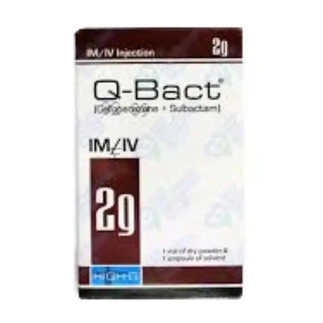 Q-Bact Im/Iv Injection 2G (1 Box = 1 Injection)