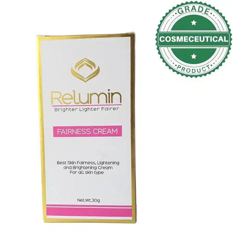 RELUMIN FAIRNESS CREAM | BRIGHTER, LIGHTER, FAIRER 30g - dermatologists.pk