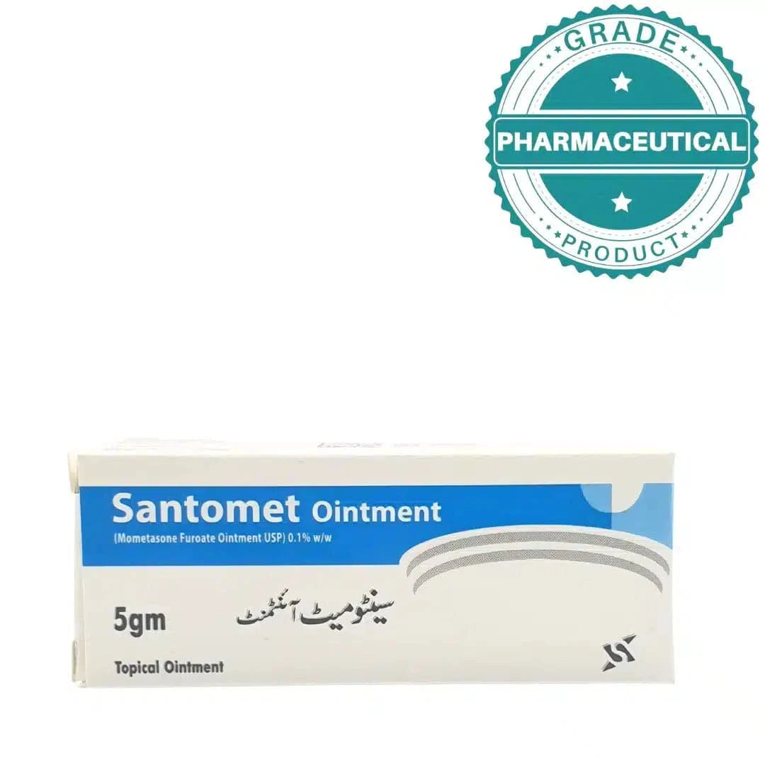 SANTOMET OINTMENT 5gm - dermatologists.pk