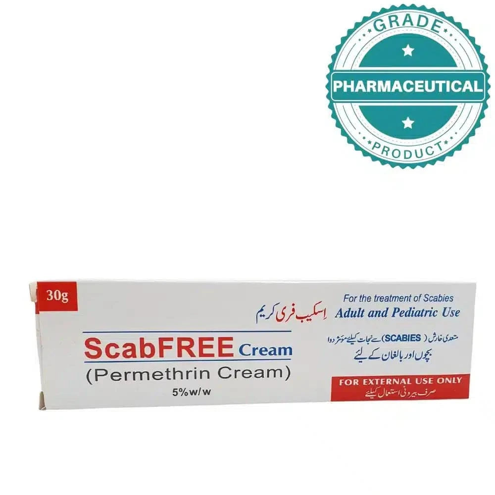 SCABFREE CREAM 30g - dermatologists.pk