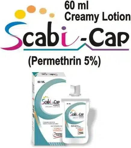 SCABI-CAP CREAMY LOTION 60ml - dermatologists.pk