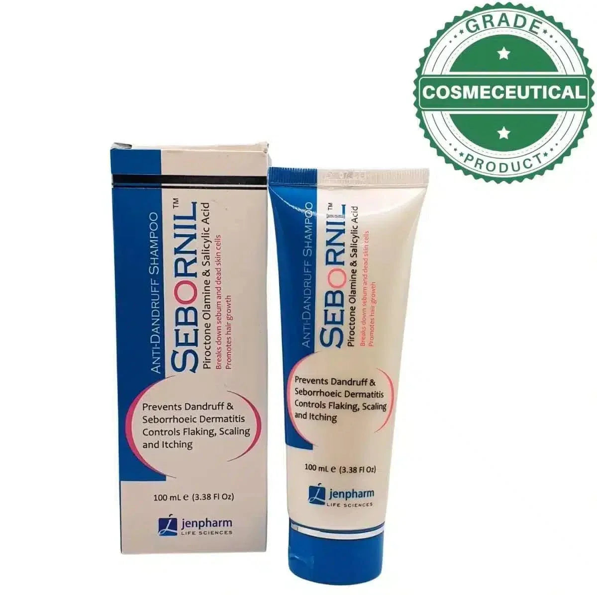 SEBORNIL ANTI DANDRUFF SHAMPOO (PIROCTONE OLAMINE & SALICYLIC ACID) 100ML