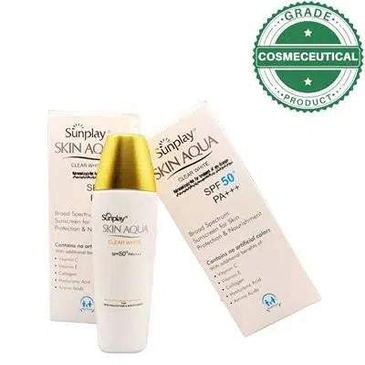 Skin White Sunblock: SPF 50+ PA+++ for Radiant Protection