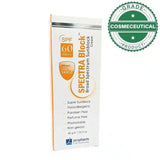 SPECTRA BLOCK BROAD SPECTRUM SUNBLOCK CREAM SPF 60 PA++ UVA/UVB SHIELD 40g - dermatologists.pk