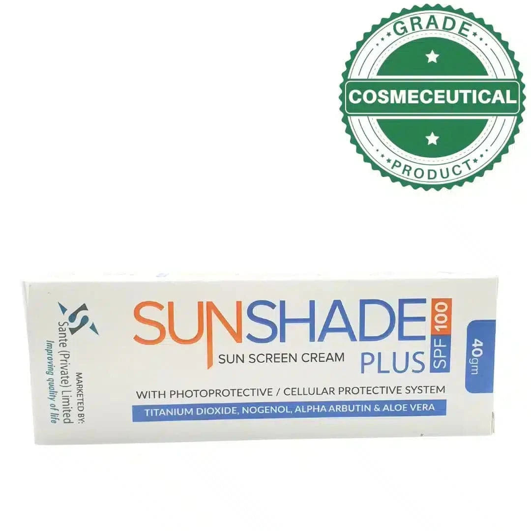 SUNSHADE PLUS SUNSCREEN CREAM SPF 100 | 40g - dermatologists.pk