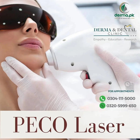 Scientific PECO Laser Skin Rejuvenation at Derma & Dental Clinic - dermatologists.pk