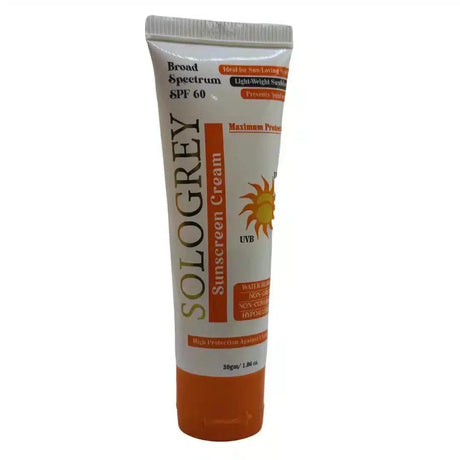 Sologrey broad spectrum sunscreen cream