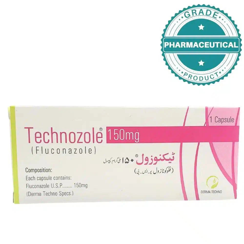 TECHNOZOLE CAPSULES 150mg PACK OF 1 CAPSULE - dermatologists.pk