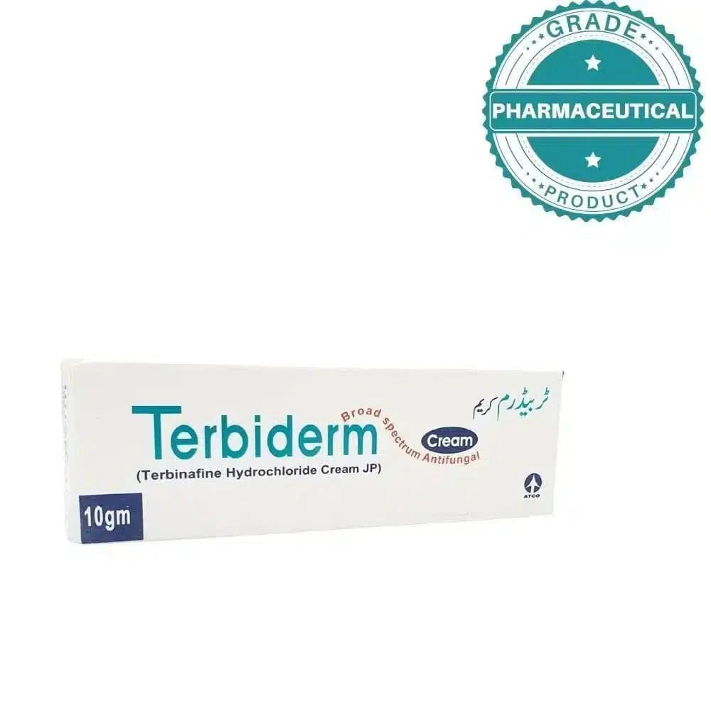 TERBIDERM BROAD SPECTRUM ANTIFUNGAL CREAM 10gm - dermatologists.pk