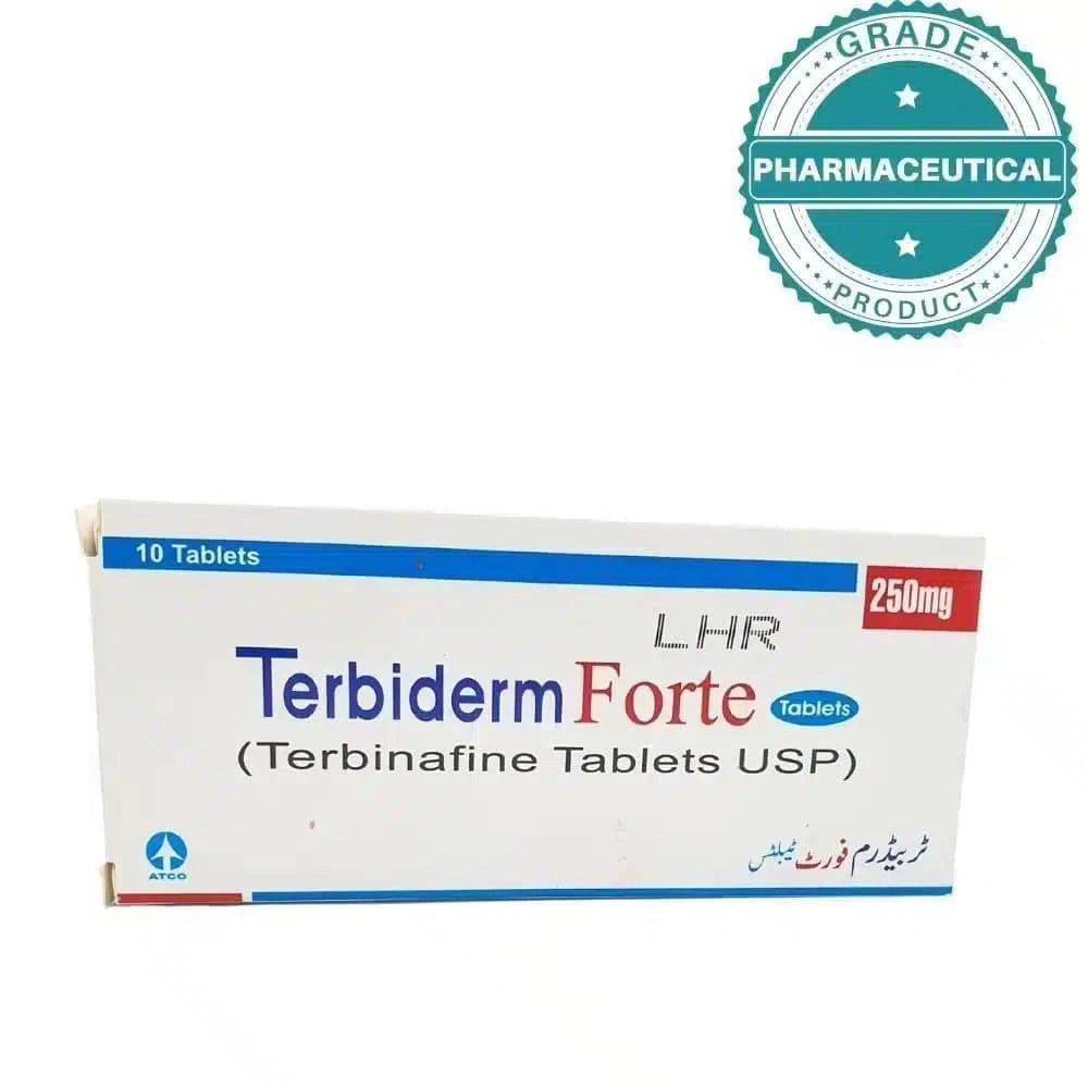 TERBIDERM FORTE TABLETS 250mg - dermatologists.pk