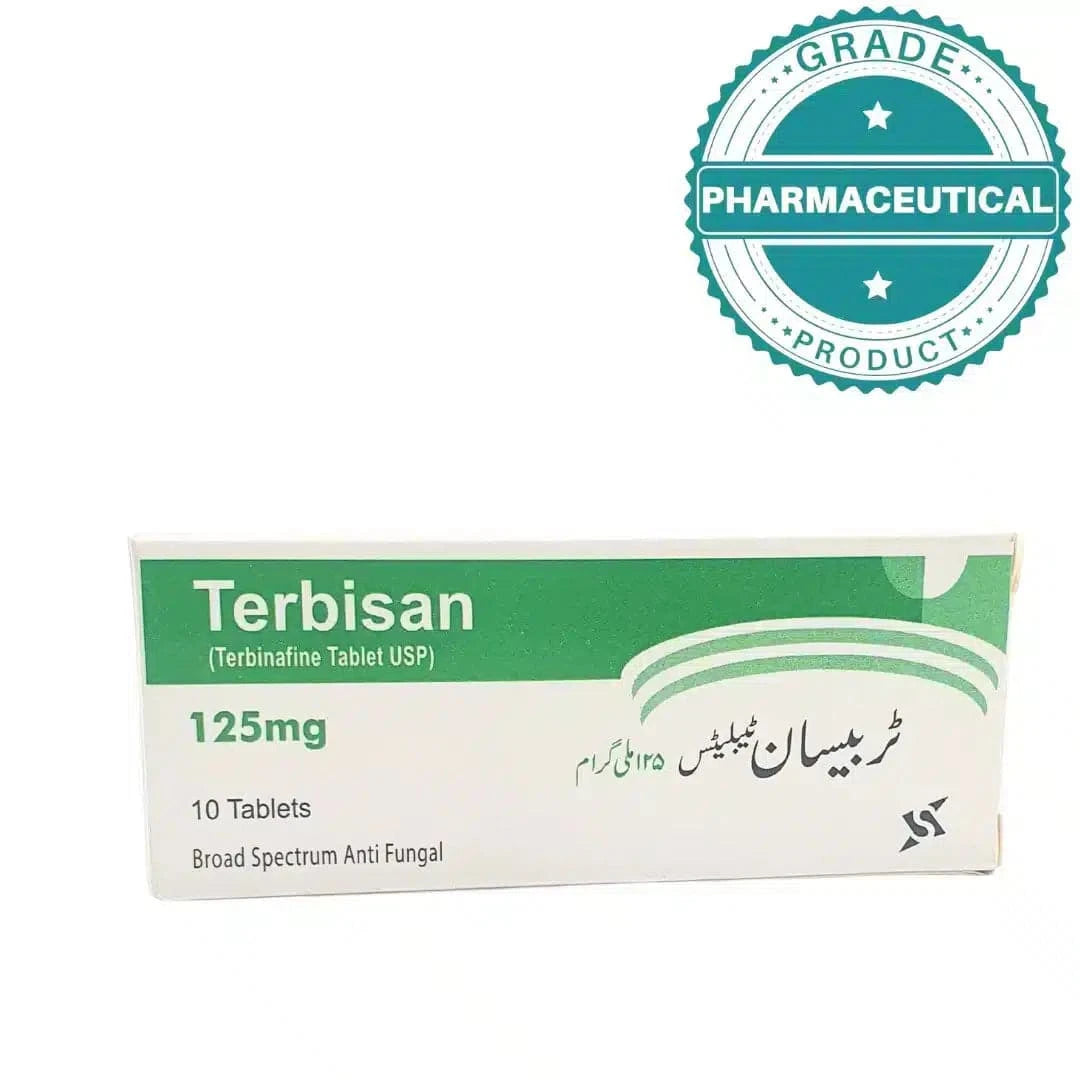 TERBISAN TABLETS 125mg | 10 TABLETS - dermatologists.pk