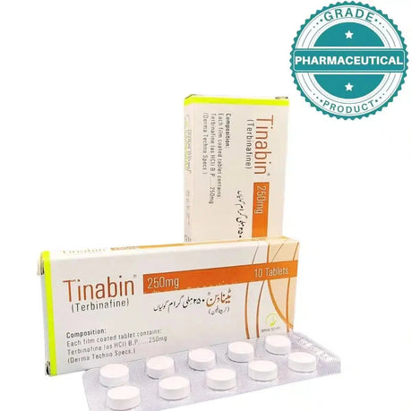 TINABIN TABLET (TERBINAFINE) 250mg PACK OF 10 TABLETS