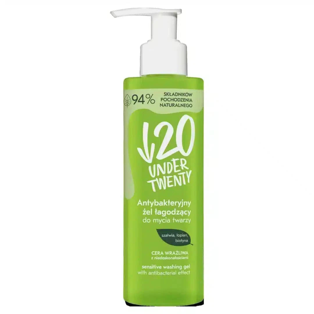 U20 94% SENSITIVE WASHING GEL 190 ML