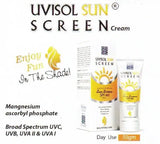 UVISOL SUN SCREEN SPF 60 PA+++ CREAM 50gm - dermatologists.pk