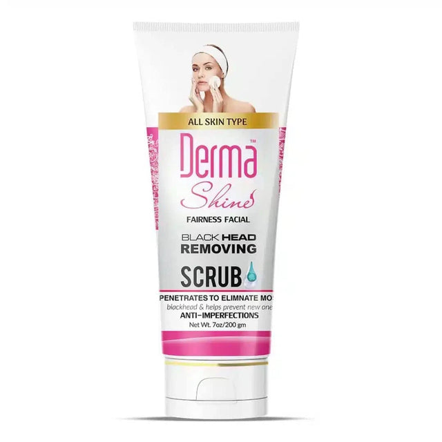 derma shine blackhead removing scrub