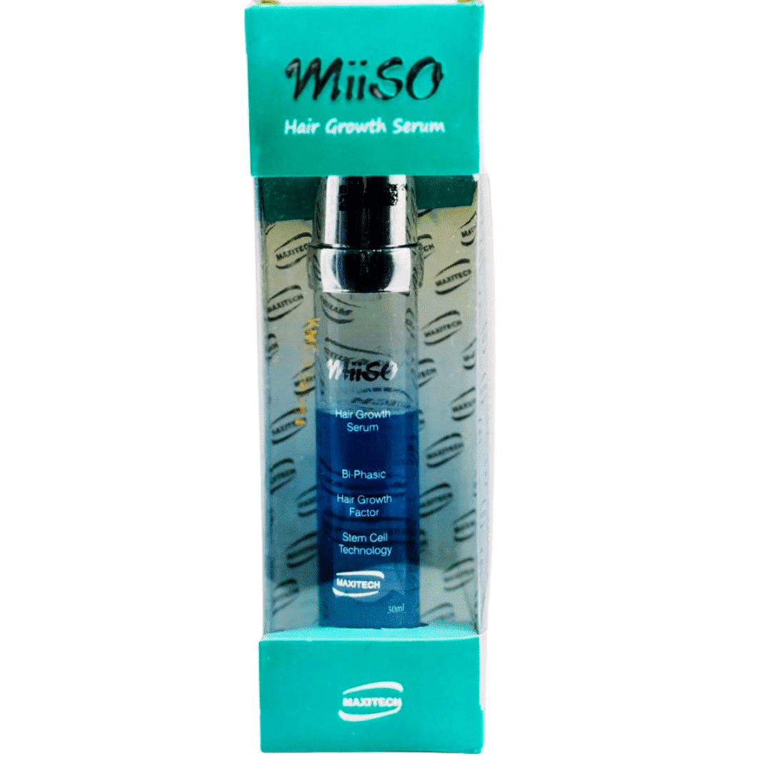 Miiso Hair Growth Serum 30ml | Hair Loss Treatment for Men & Women | Dermatologists.pk - dermatologists.pk