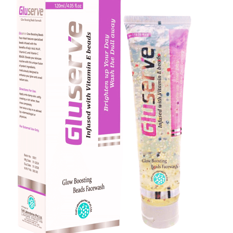 Cell Laboratories Gluserve Glow Boosting Beads Face Wash