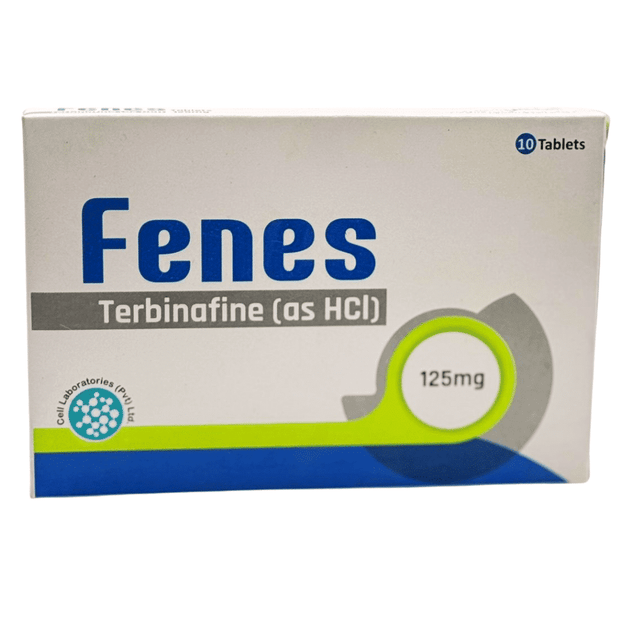 Fenes 125mg Terbinafine HCl Tablets