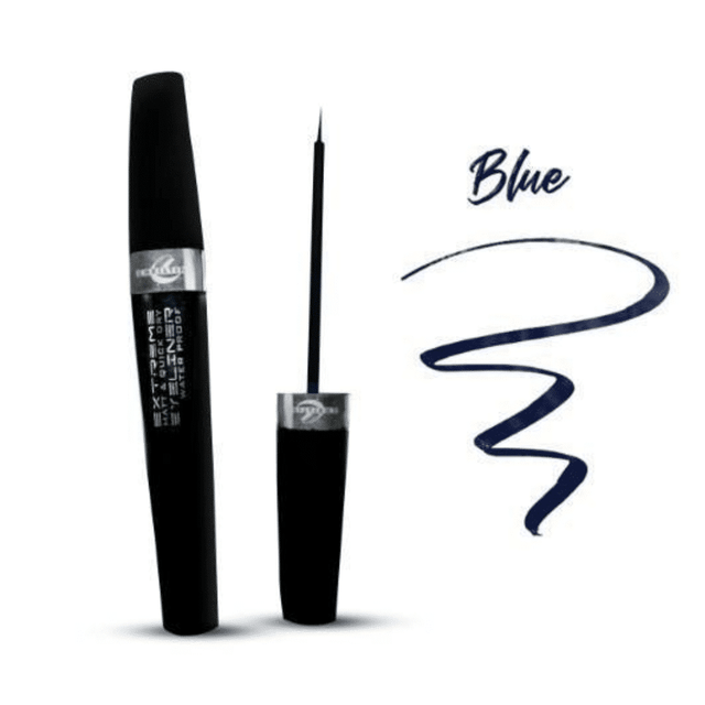 Christine Water Proof Quick Dry Extreme Eyeliner - Blue