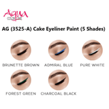 Aqua Color Line Cake Eyeliner green