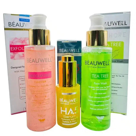  BEAUWELL Cleanser, HA Serum