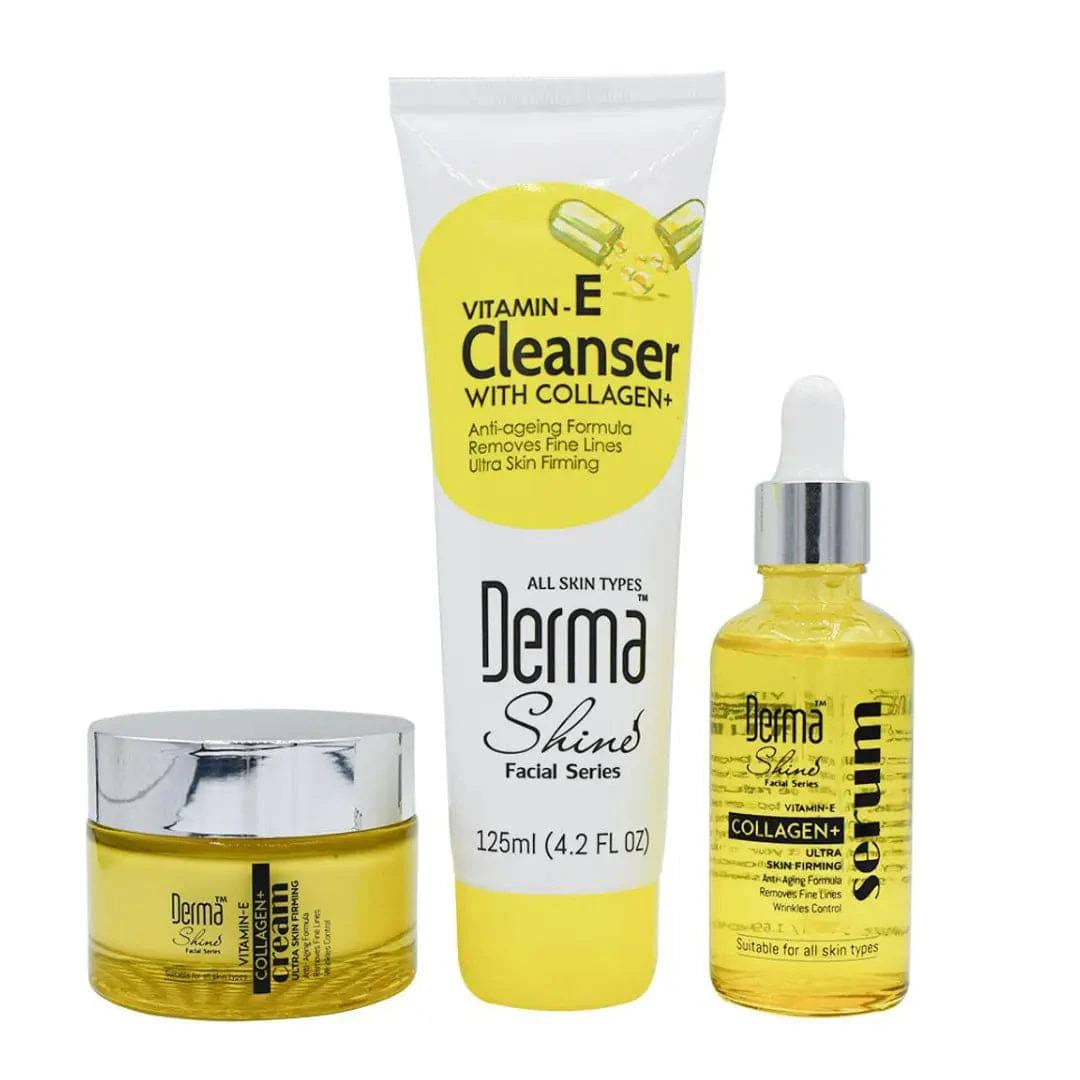 Derma Shine Vitamin E Series 3-in-1 Kit