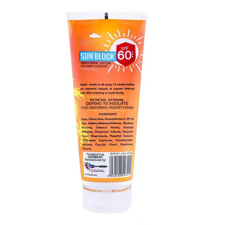 Derma Shine Sunblock SPF 60 Sunscreen Lotion