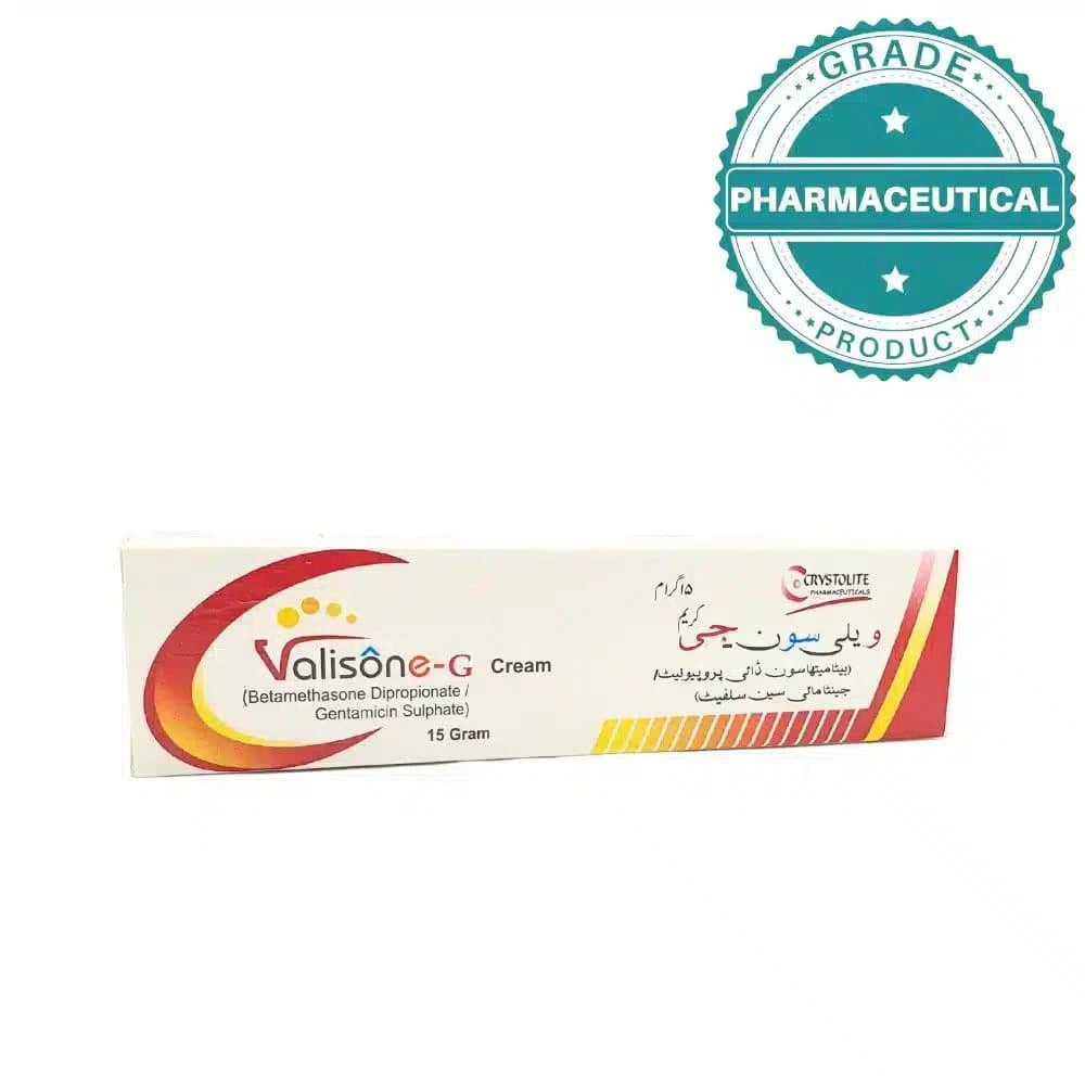 VALISONE-G CREAM 15g - dermatologists.pk