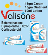 VALISONE LOTION (BETAMETHASONE DIPROPIONATE) 60ML - dermatologists.pk