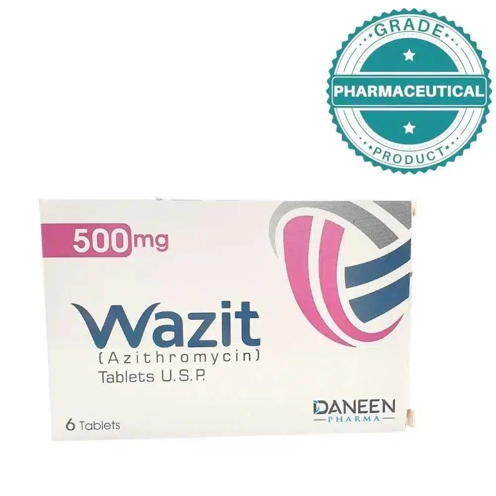 WAZIT TABLETS 500mg PACK OF 6 TABLETS - dermatologists.pk