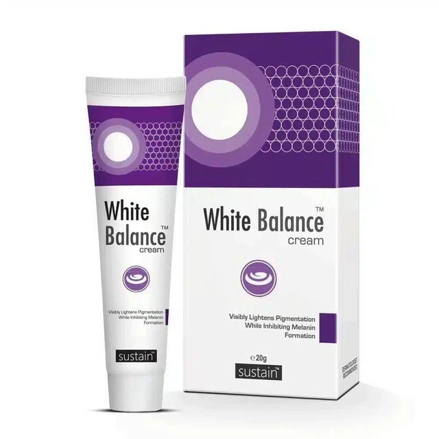 white balance cream pigmentation