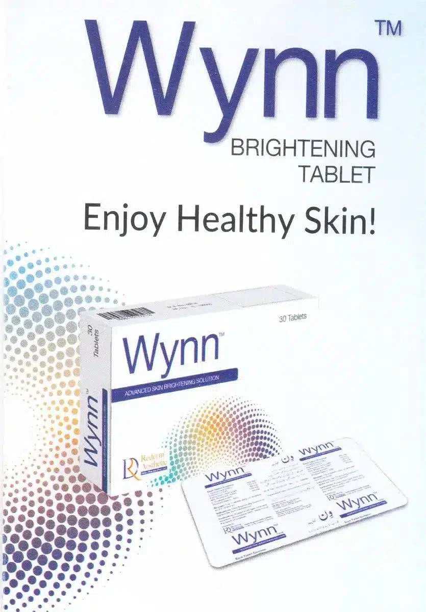 WYNN (ADVANCED SKIN BRIGHTENING SOLUTION) 30 TABLETS PER PACK - dermatologists.pk