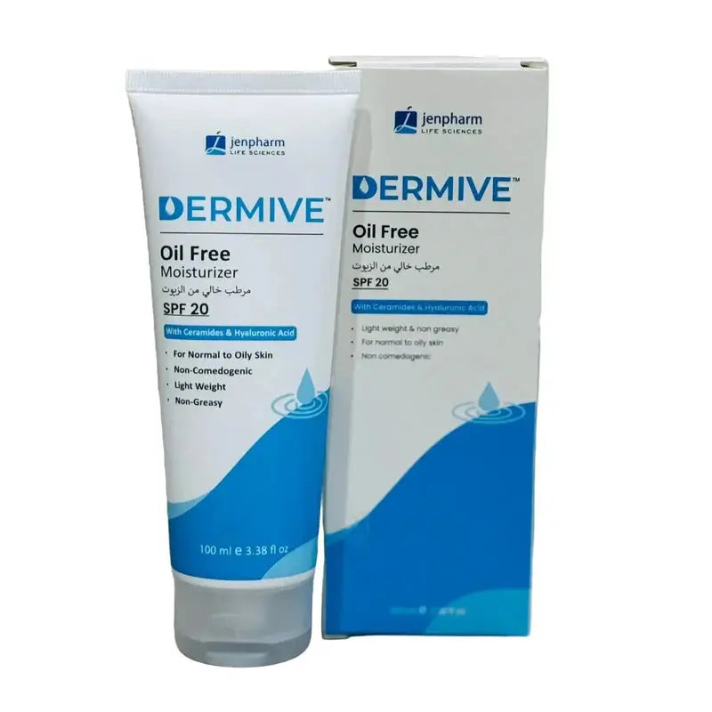 Oil-Free Moisturizer - Lightweight Hydrating Cream 100ml  dermatologists.pk