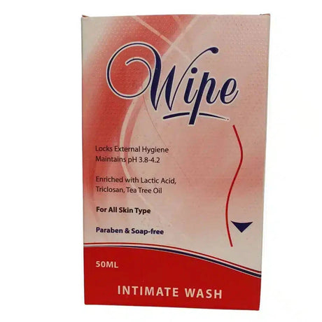 Wipe intimate wash