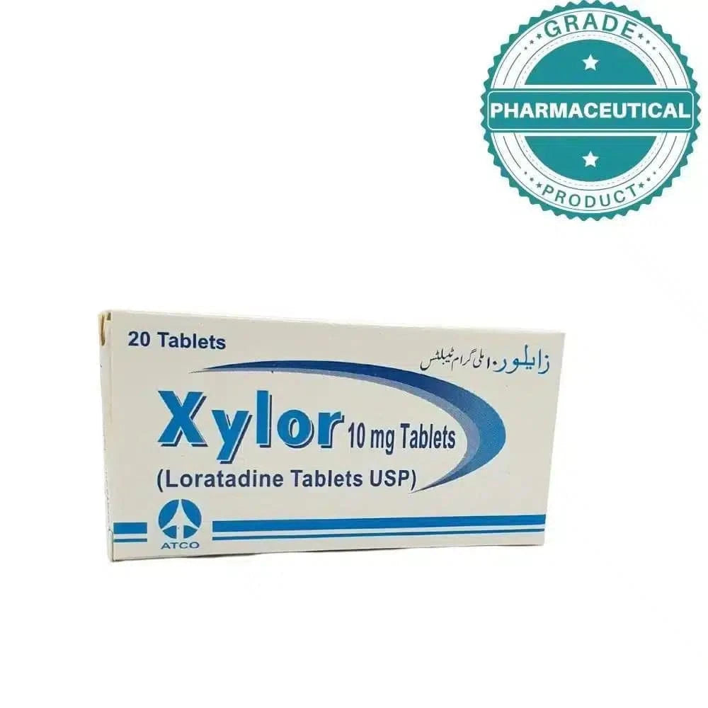 XYLOR TABLETS 10mg | SET OF 20 TABLETS - dermatologists.pk