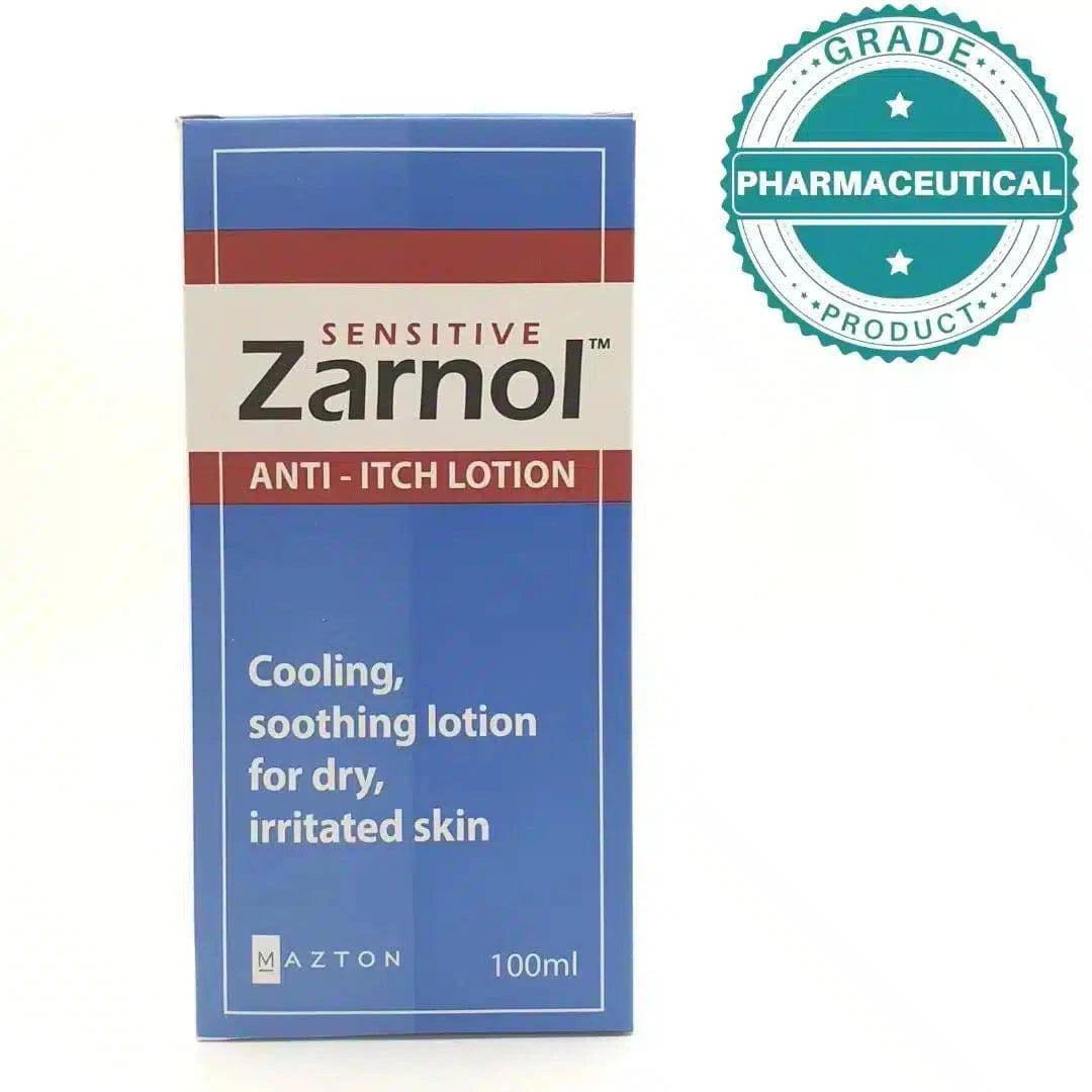 ZARNOL SENSITIVE ANTI-ITCH LOTION 100ml - dermatologists.pk