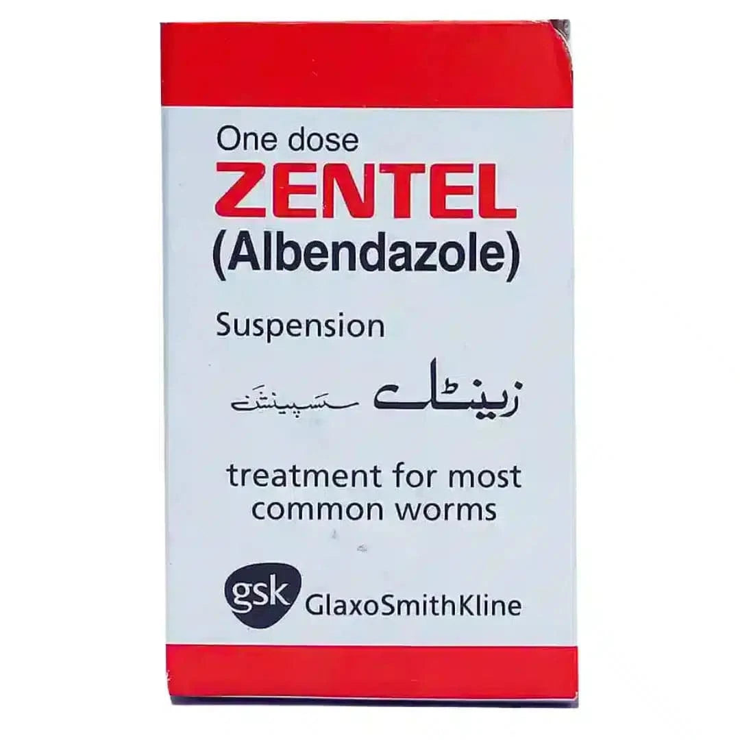 Zentel 10Ml Suspension 100Mg5Ml