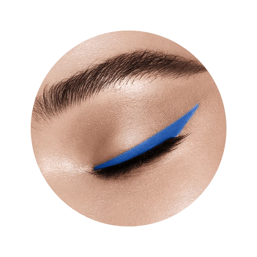 Aqua Color Line Cake Eyeliner Blue