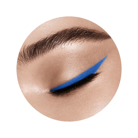 Aqua Color Line Cake Eyeliner Blue