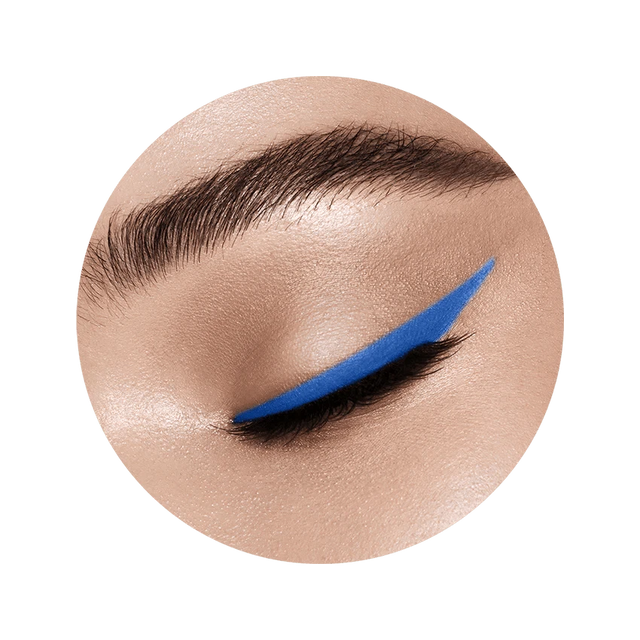 Aqua Color Line Cake Eyeliner Blue