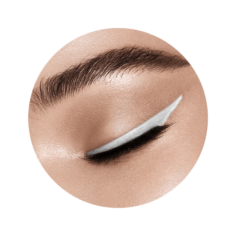 Aqua Color Line Cake Eyeliner White