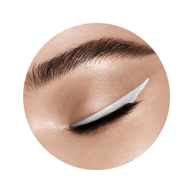 Aqua Color Line Cake Eyeliner White