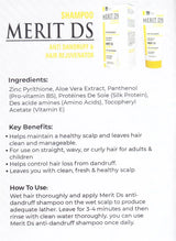 Best Shampoo for Hairfall - Merit DS Anti Dandruff & Hair Rejuvenator - dermatologists.pk