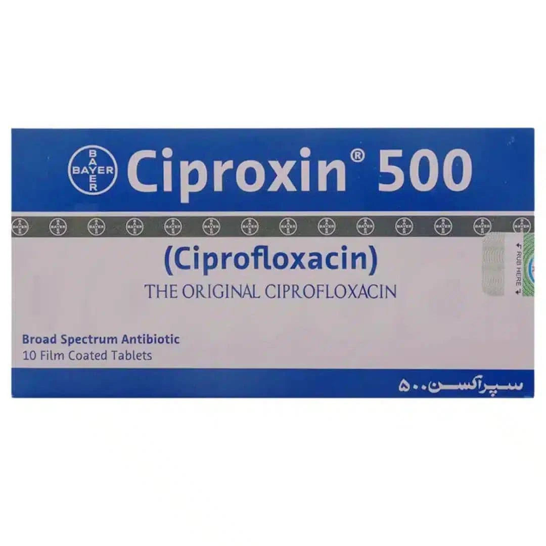 Ciproxin 500mg Tablets