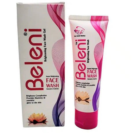 beleni brightening fce wash with gel